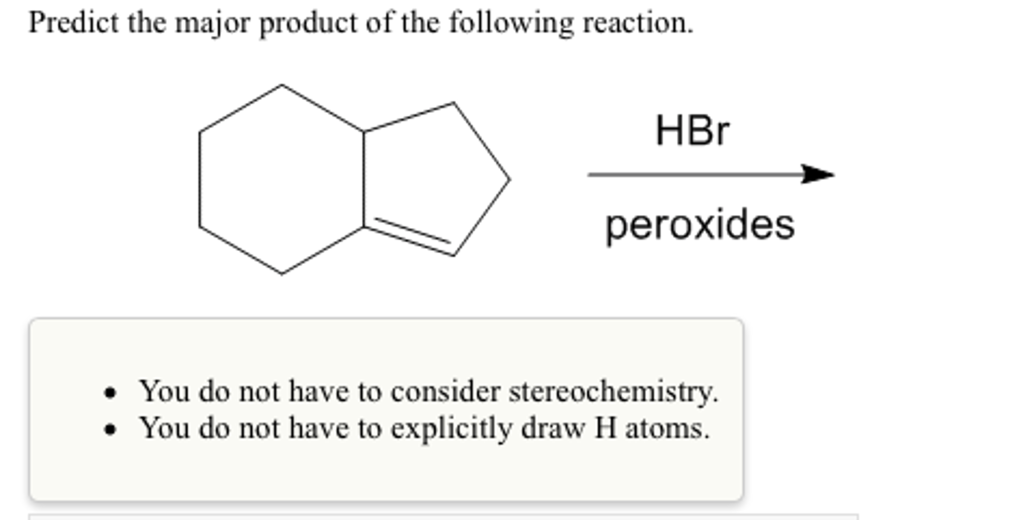 solved-predict-the-major-product-of-the-following-reaction-chegg