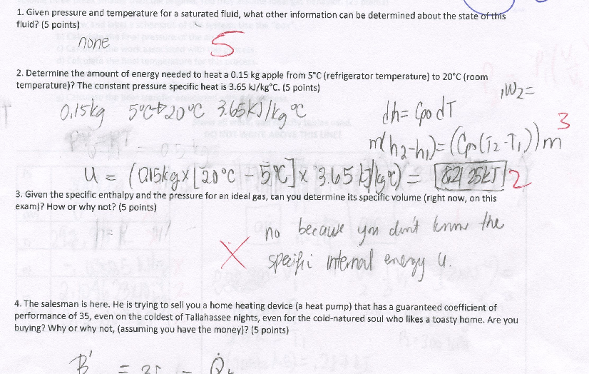 Solved 1. Given pressure and temperature for a saturated | Chegg.com