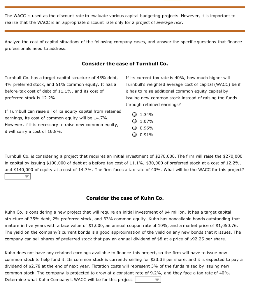 solved-the-wacc-is-used-as-the-discount-rate-to-evaluate-chegg