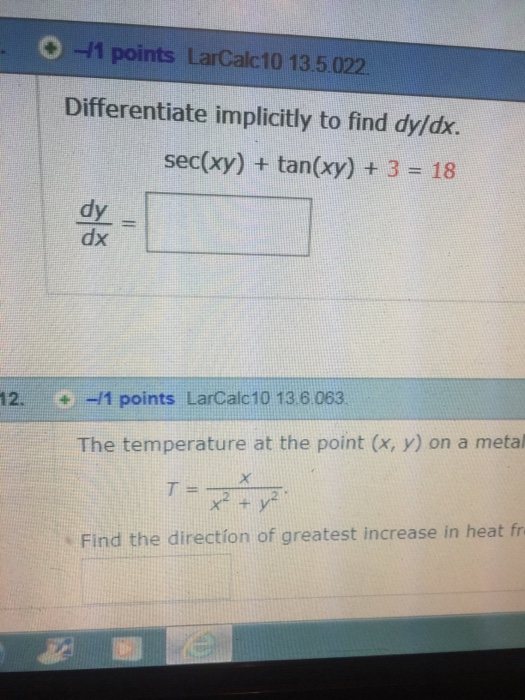 solved-differentiate-implicitly-to-find-dy-dx-sec-xy-chegg