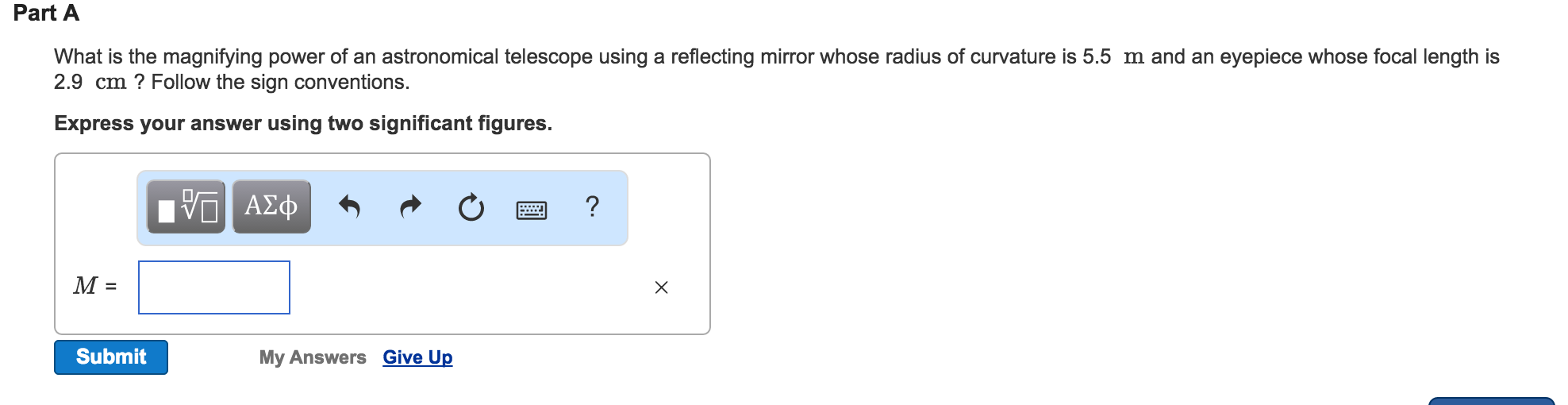 solved-part-a-what-is-the-magnifying-power-of-an-chegg