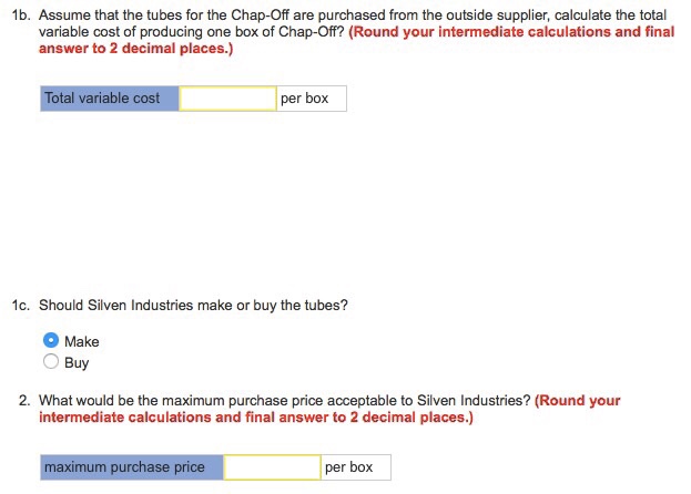 Solved Silven Industries, Which Manufactures And Sells A | Chegg.com