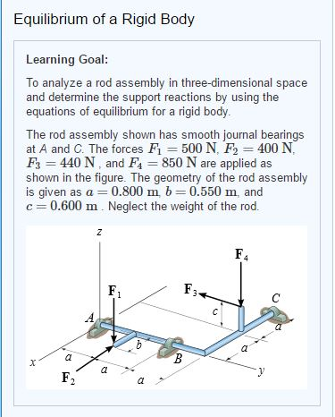 Solved Equilibrium of a Rigid Body Learning Goal: To analyze | Chegg.com