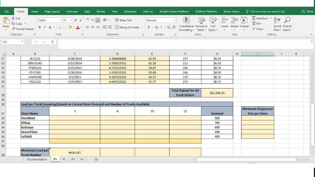 Solved Insert Page Layout FormulasData Review View Developer | Chegg.com