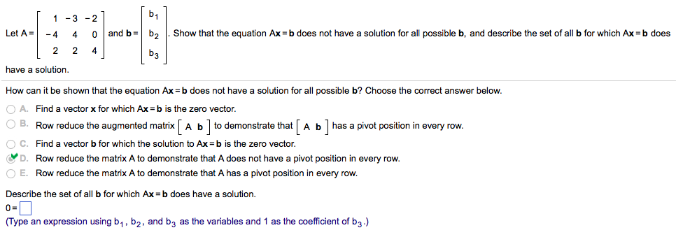 the solution of the equation ax b 0 is dash