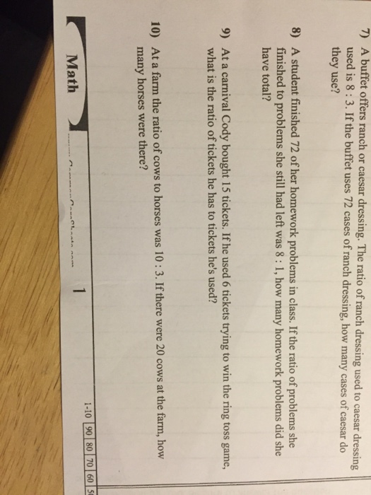 Solved A buffer offers ranch or caesar dressing. The ratio | Chegg.com