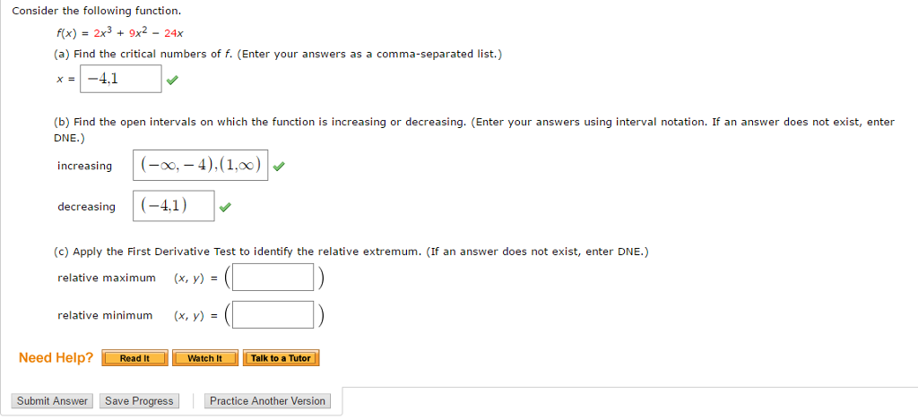 solved-consider-the-following-function-f-x-2x-3-9x-2-chegg