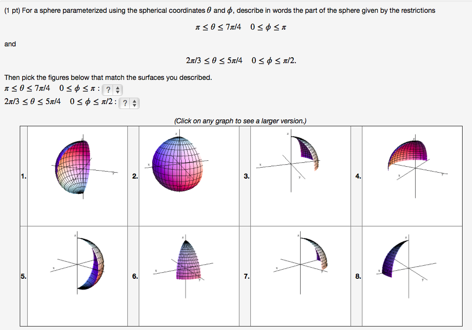 Solved: For A Sphere Parameterized Using The Spherical Coo... | Chegg.com