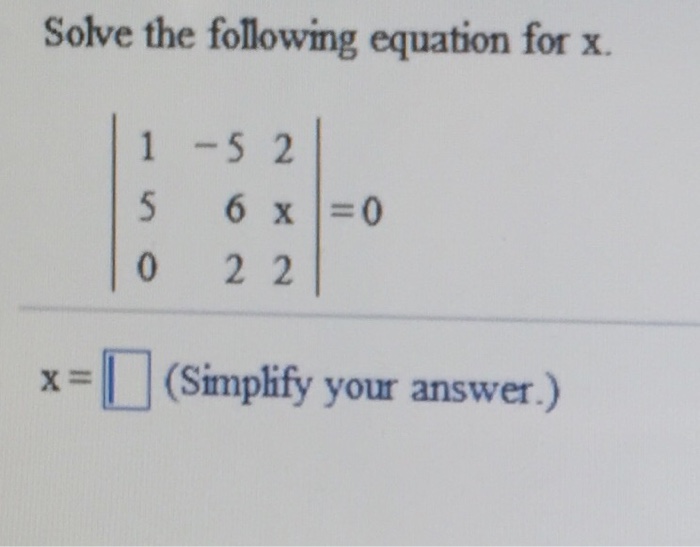 1 2 x 5 )= 0 2x 6