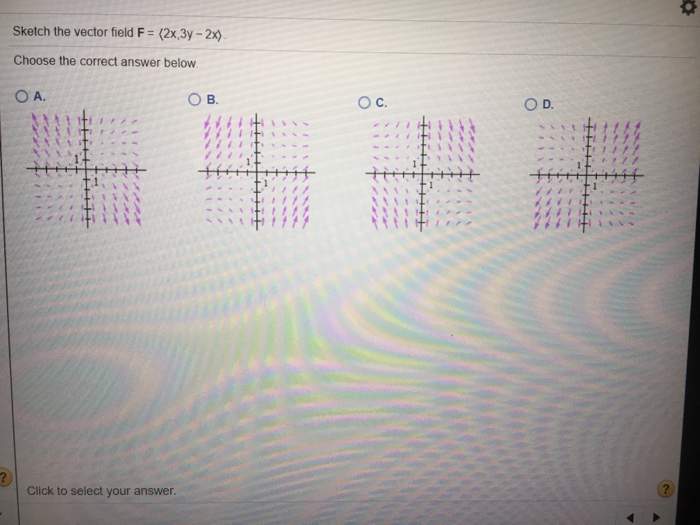 Solved: Sketch The Vector Field F = (2x, 3y - 2x). Choose | Chegg.com