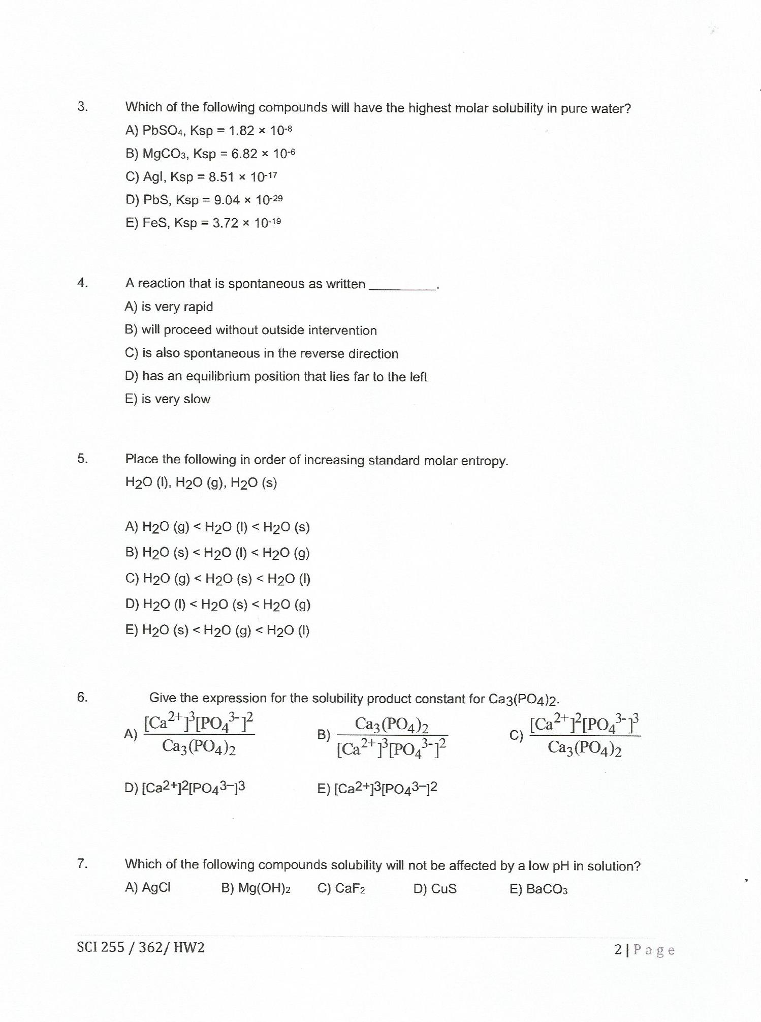 Solved Part I. Answer The Following Questions By Selecting 