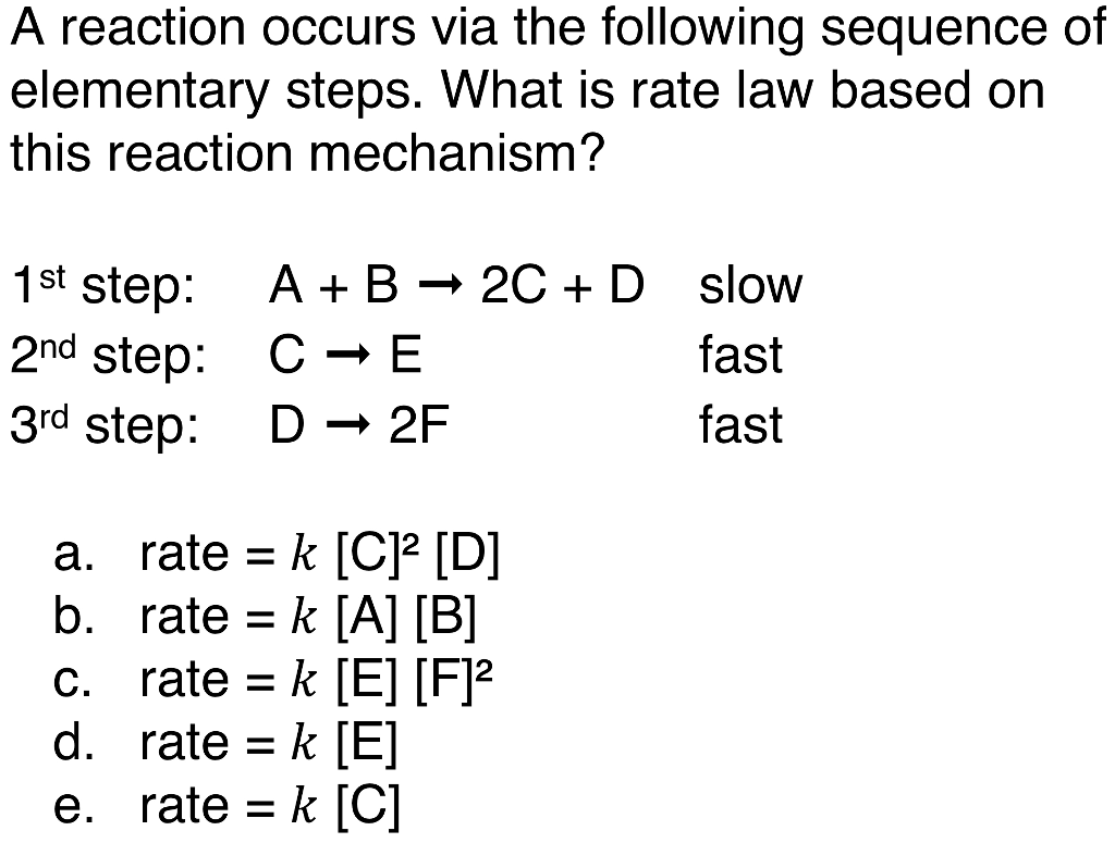 solved-a-reaction-occurs-via-the-following-sequence-of-el-chegg