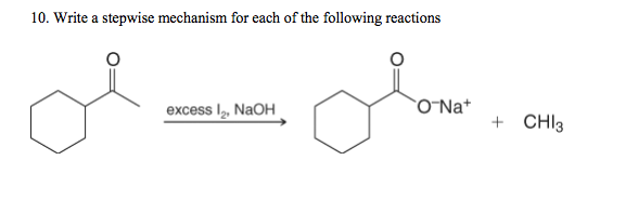 Solved Write a stepwise mechanism for each of the following | Chegg.com