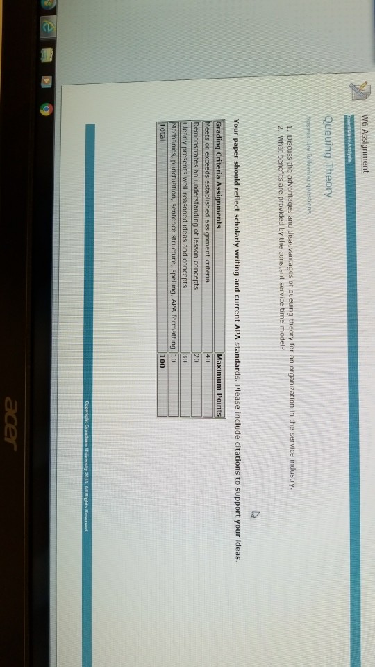 queuing theory in service industry assumption and limitations of queuing model