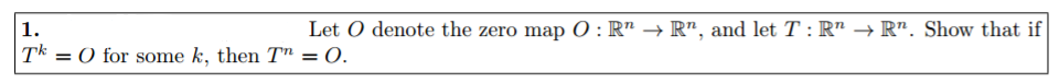 Solved Math 308 Proof (Advanced Linear Algebra) I | Chegg.com
