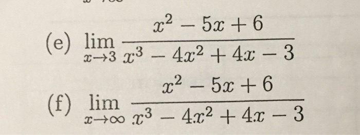 solved-lim-x-right-arrow-x-2-5x-6-x-3-4x-2-4x-3-chegg