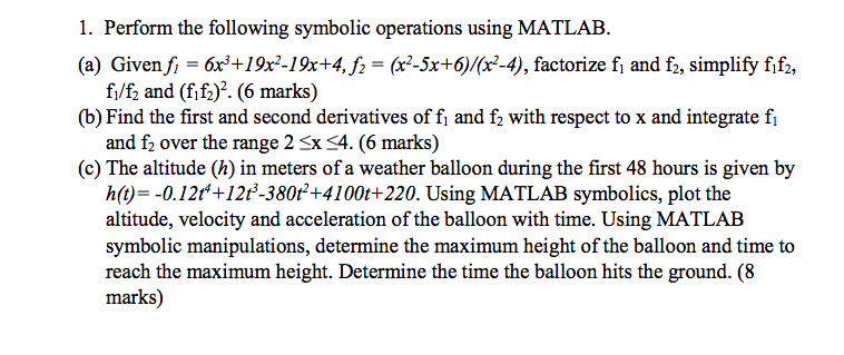 solved-1-perform-the-following-symbolic-operations-using-chegg