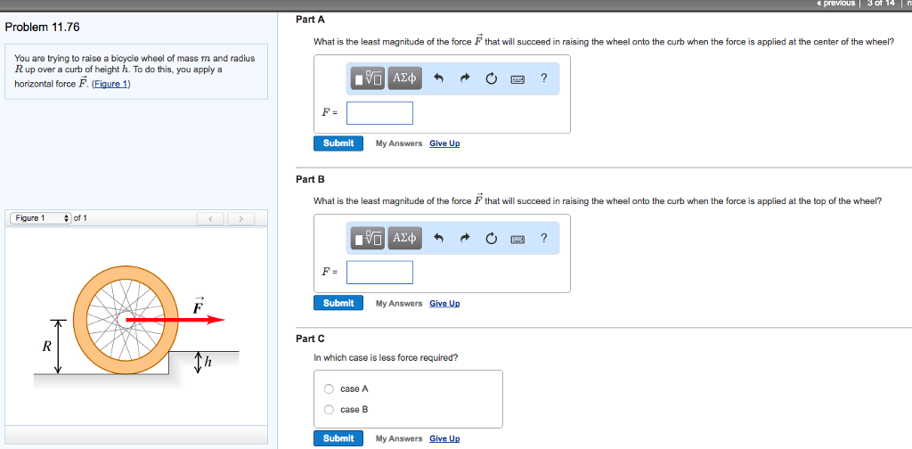 Solved You are trying to raise a bicycle wheel of mass m and | Chegg.com