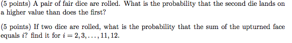 What Is A Pair Of Fair Dice