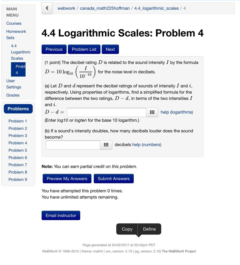 solved-webwork-canada-math225hoffman-4-4-logarithmic-scales-chegg