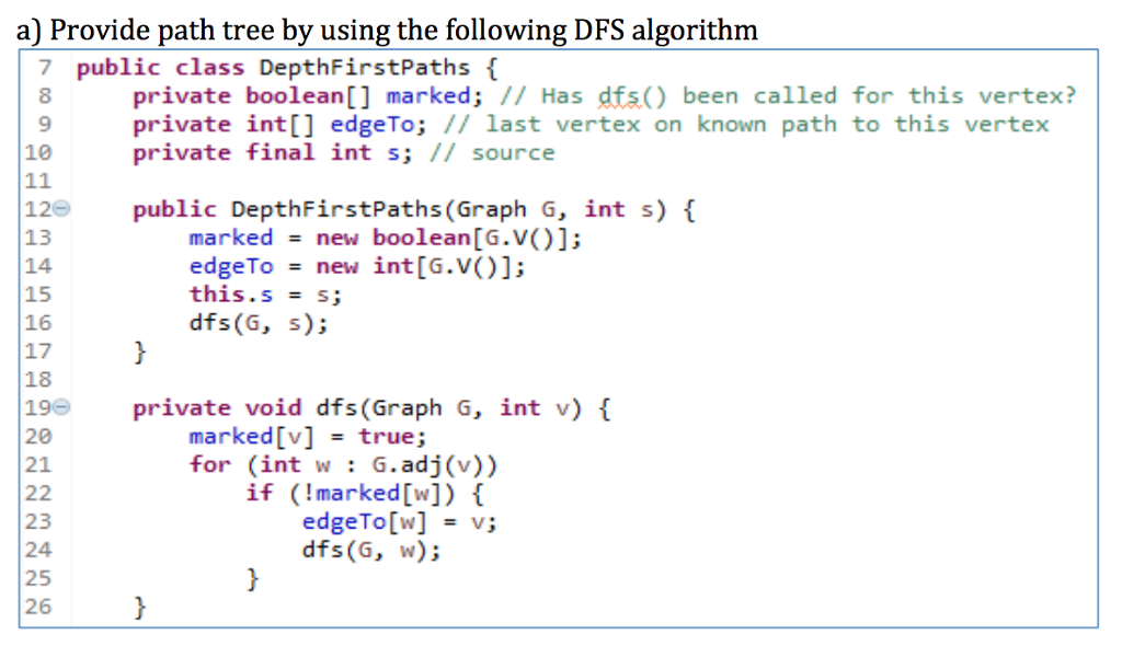 Solved 5. (10 Points) Given the adjacency list for a | Chegg.com