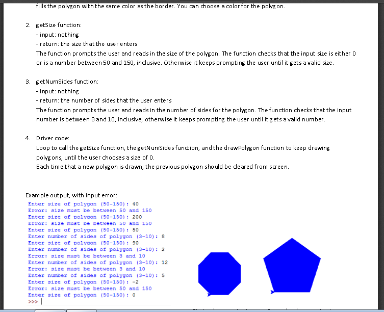PYTHON for beginners. I need help with part 4. Thank | Chegg.com