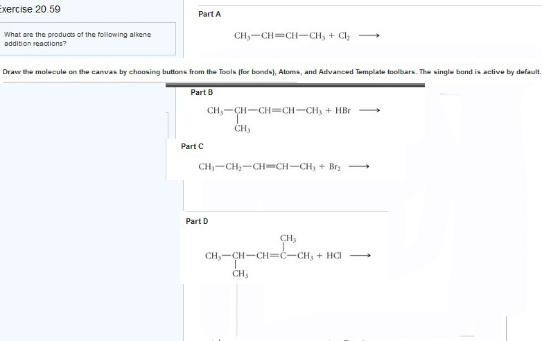 Solved What Are The Products Of The Following Alkene Chegg