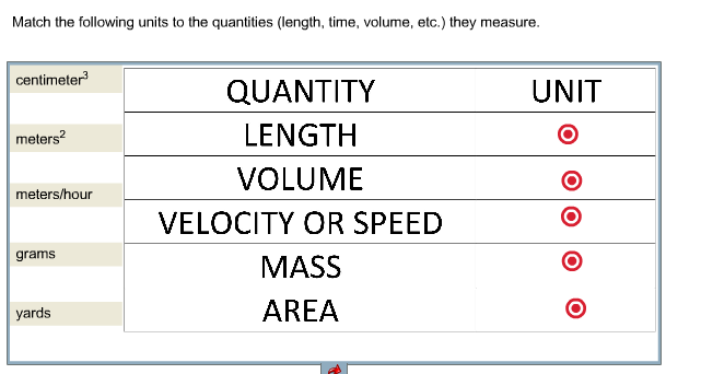 Solved Match the following units to the quantities (length, | Chegg.com
