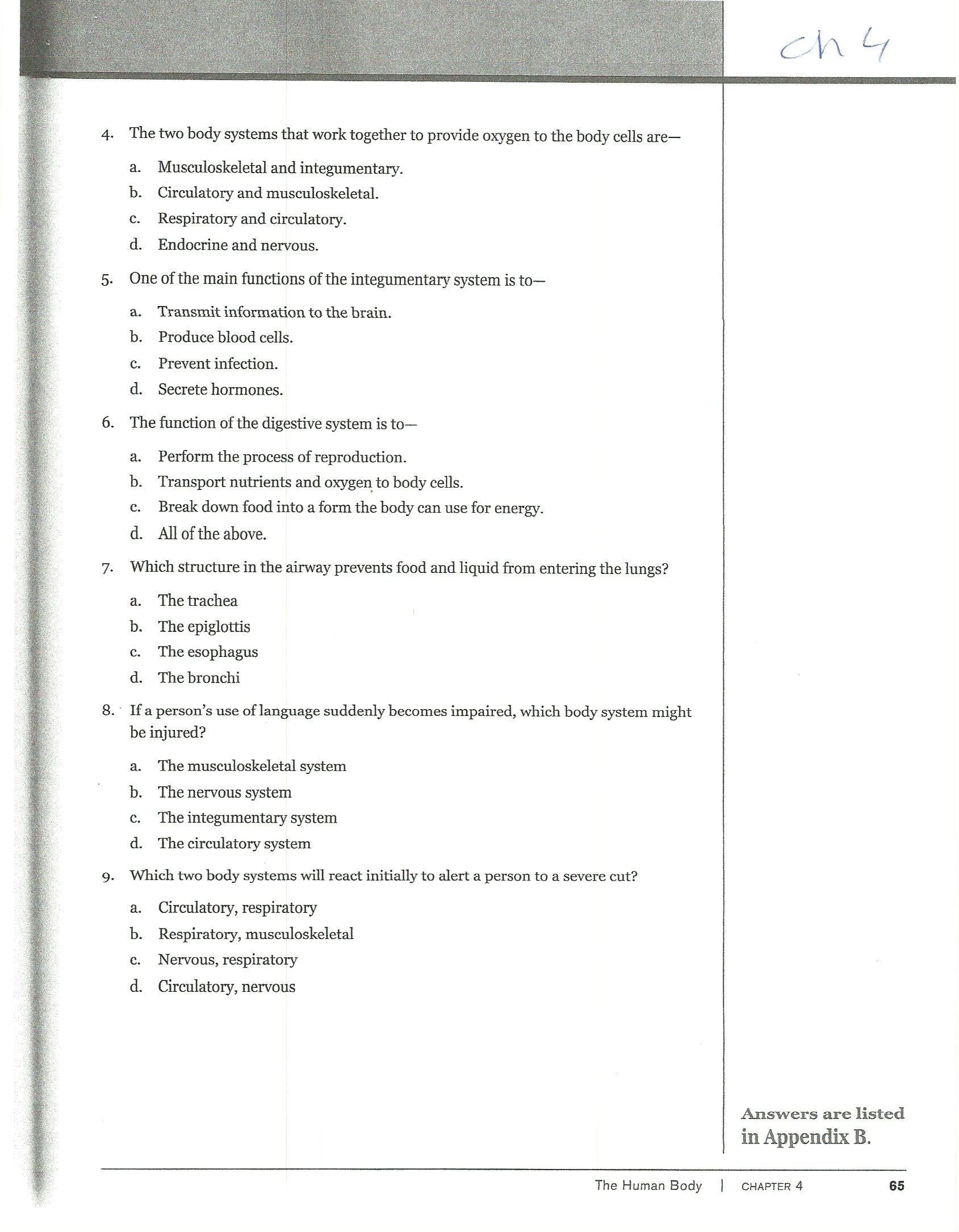 H 2 STUDY QUESTIONS 1 List The Emergency Action Chegg