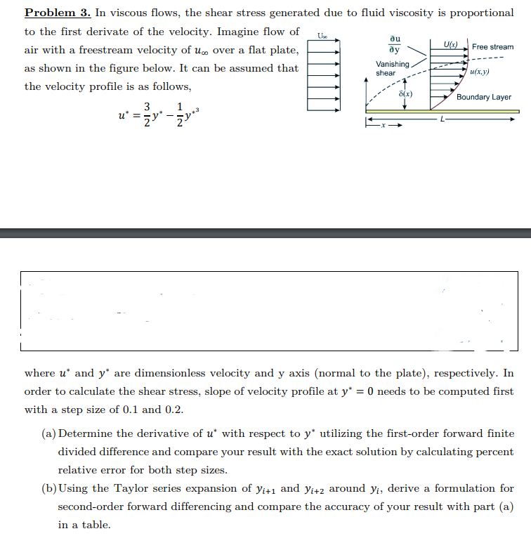 Solved Problem 3 In Viscous Flows The Shear Stress Chegg Solved Problem 3 In Viscous Flows The Shear Stress Chegg