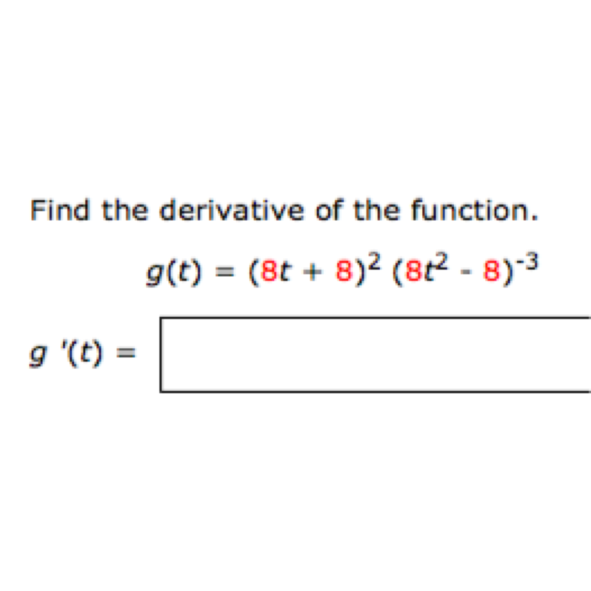 solved-find-the-derivative-of-the-function-f-t-2t-2-root-chegg