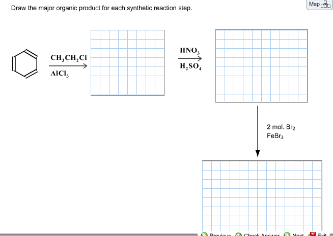 Draw The Major Organic Product For Each Synthetic Reaction Step