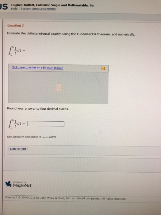 Solved Evaluate The Definite Integral Exactly Using The