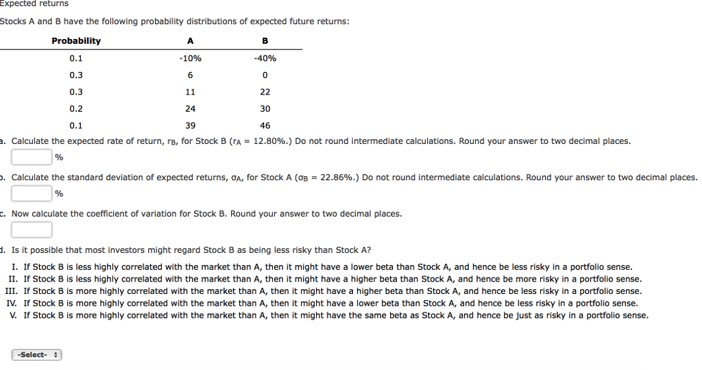 solved-expected-returns-stocks-a-and-b-have-the-following-chegg