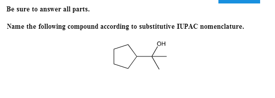 Solved Be sure to answer all parts. Name the following | Chegg.com