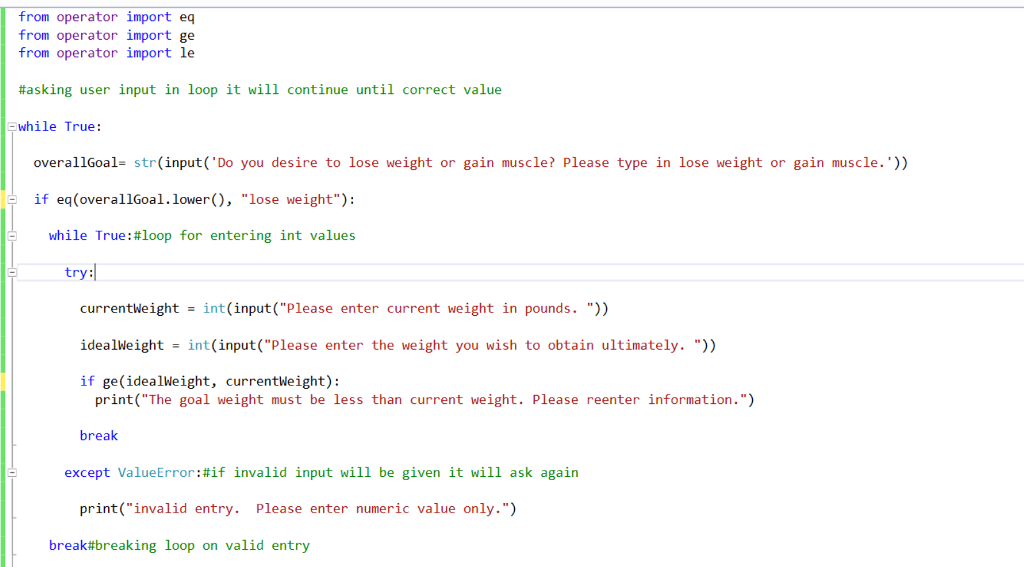 Solved In Python, I am trying to figure out how to only | Chegg.com