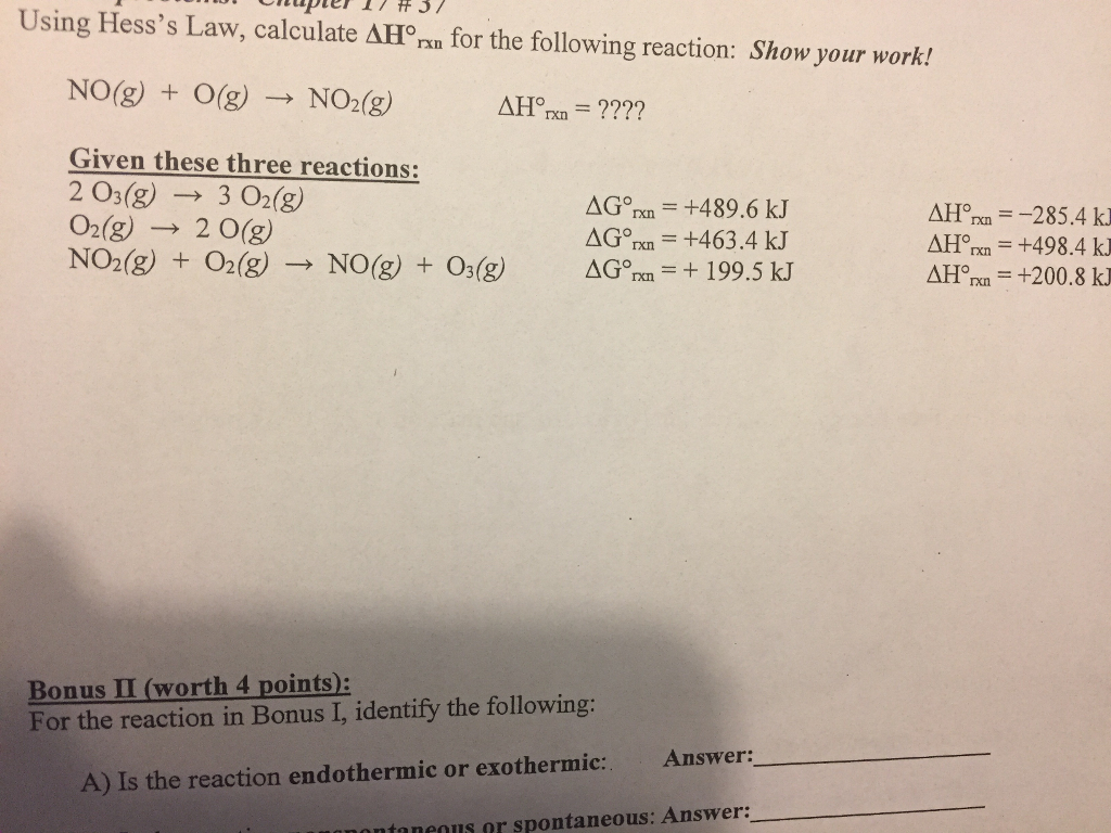 solved-using-hess-s-law-calculate-the-heat-of-raction-chegg