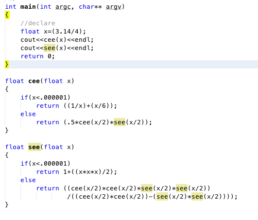 Solved Mututal recurssion probelm for c++. below I will also | Chegg.com