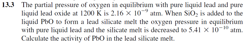 Solved The partial pressure of oxygen in equilibrium with | Chegg.com