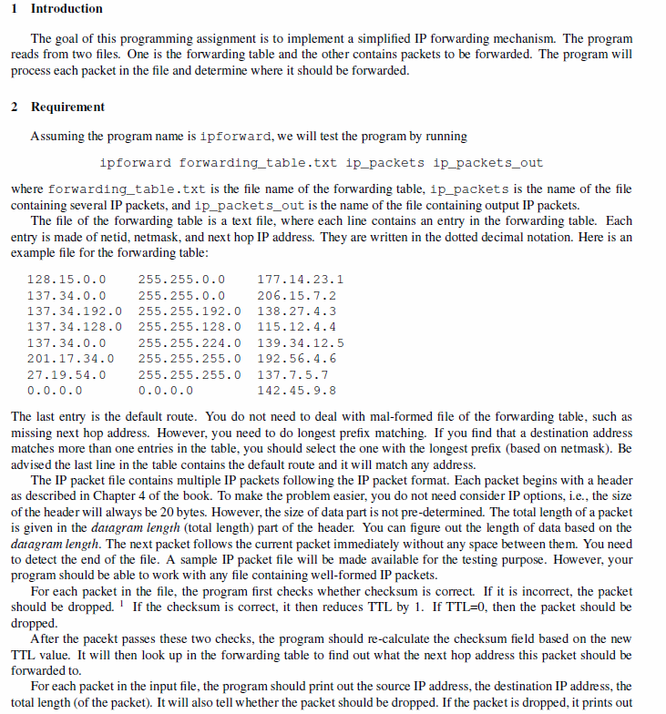 Introduction The goal of this programming assignment | Chegg.com