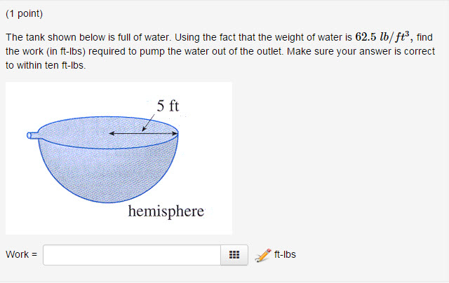 Solved: The Tank Shown Below Is Full Of Water. Using Fact ... | Chegg.com