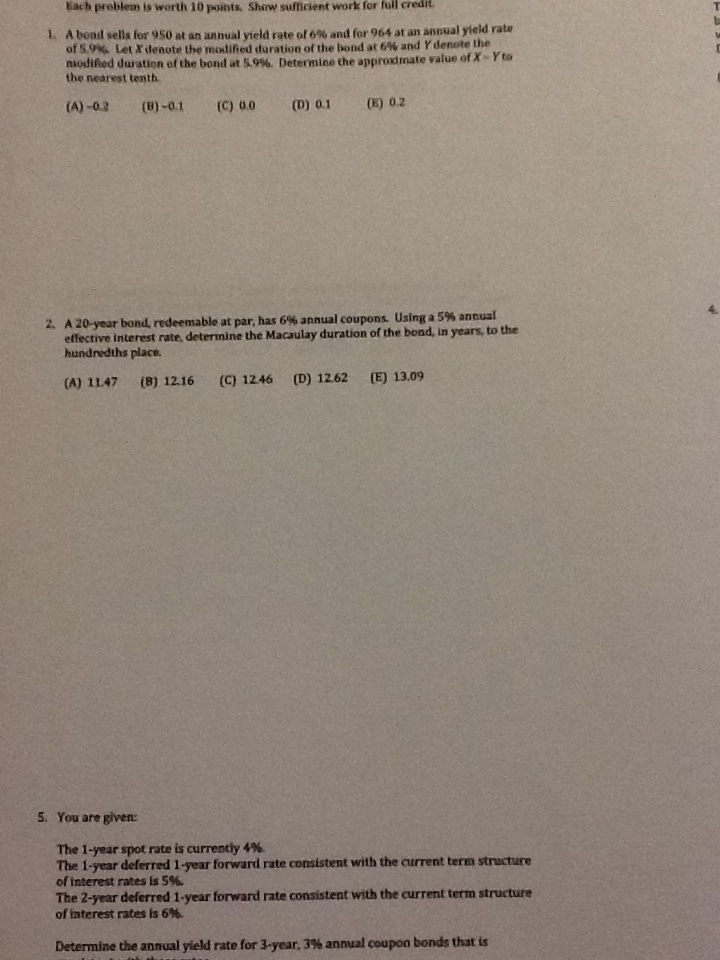 So For Number 2 I Was Able To Solve By Formula But Chegg
