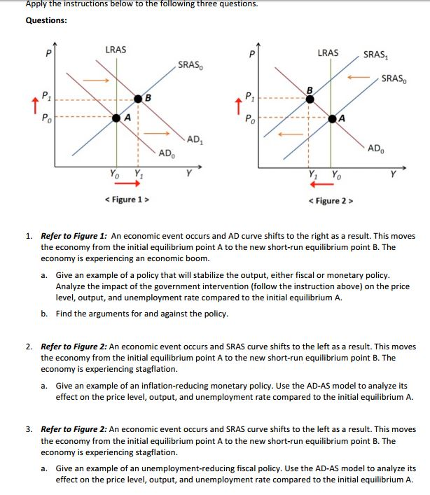 Solved Apply the instructions below to the following three | Chegg.com