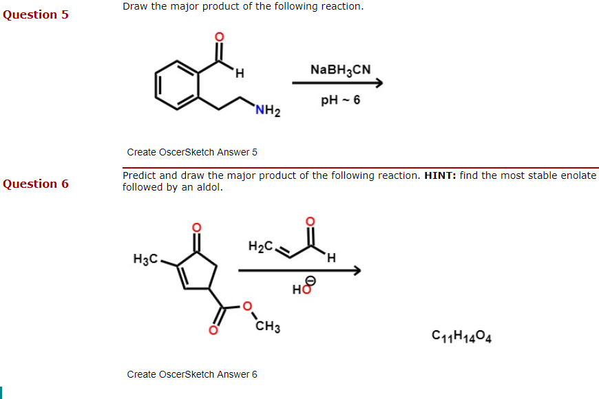 Solved Draw the major product of the following reaction. | Chegg.com