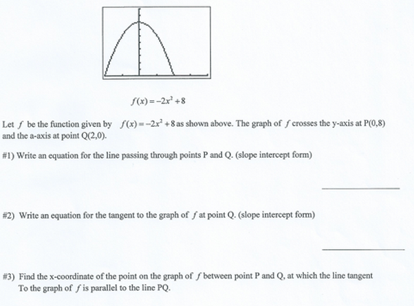 Solved F X 2x2 8 Let F Be The Function Given By X 2x 8