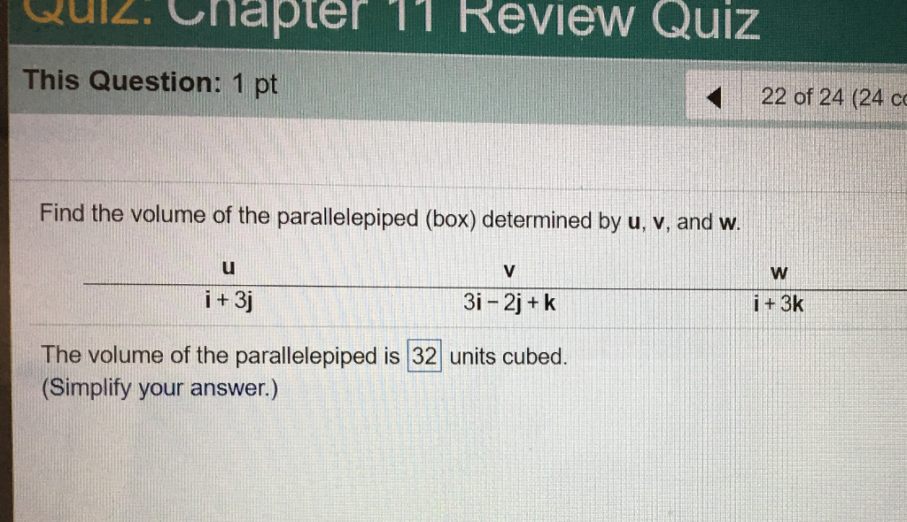 parallelepiped volume calculator