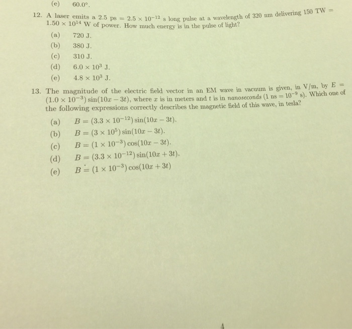 solved-a-laser-emits-a-2-5-ps-2-5-times-10-12-s-long-p-chegg