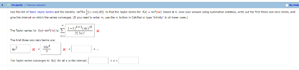 calcpad answer key notation
