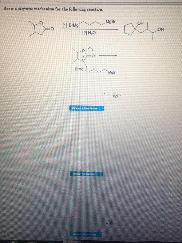 Solved Draw a stepwise mechanism for the following reaction. | Chegg.com