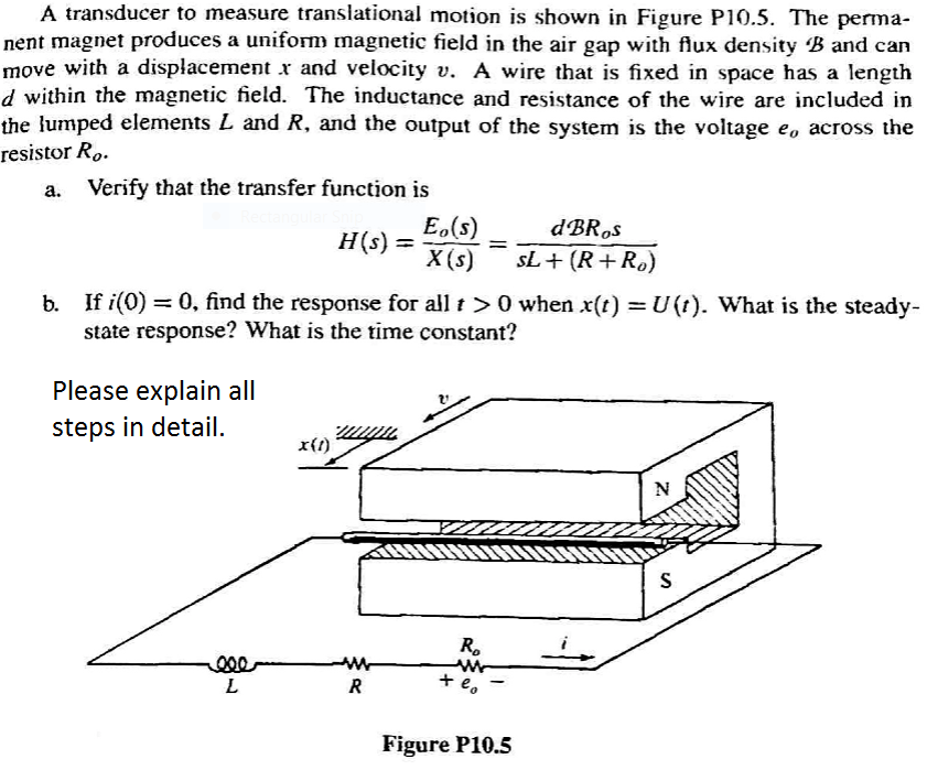 a-transducer-to-measure-translational-motion-is-shown-chegg